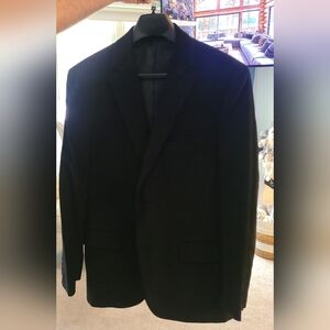 Stafford mens Corduroy Black Blazer